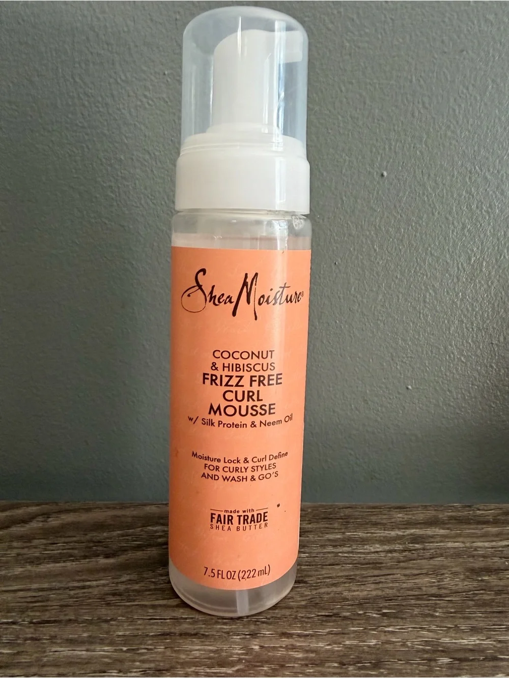 Shea Moisture Coconut & Hibiscus Frizz Free Curl Mousse
